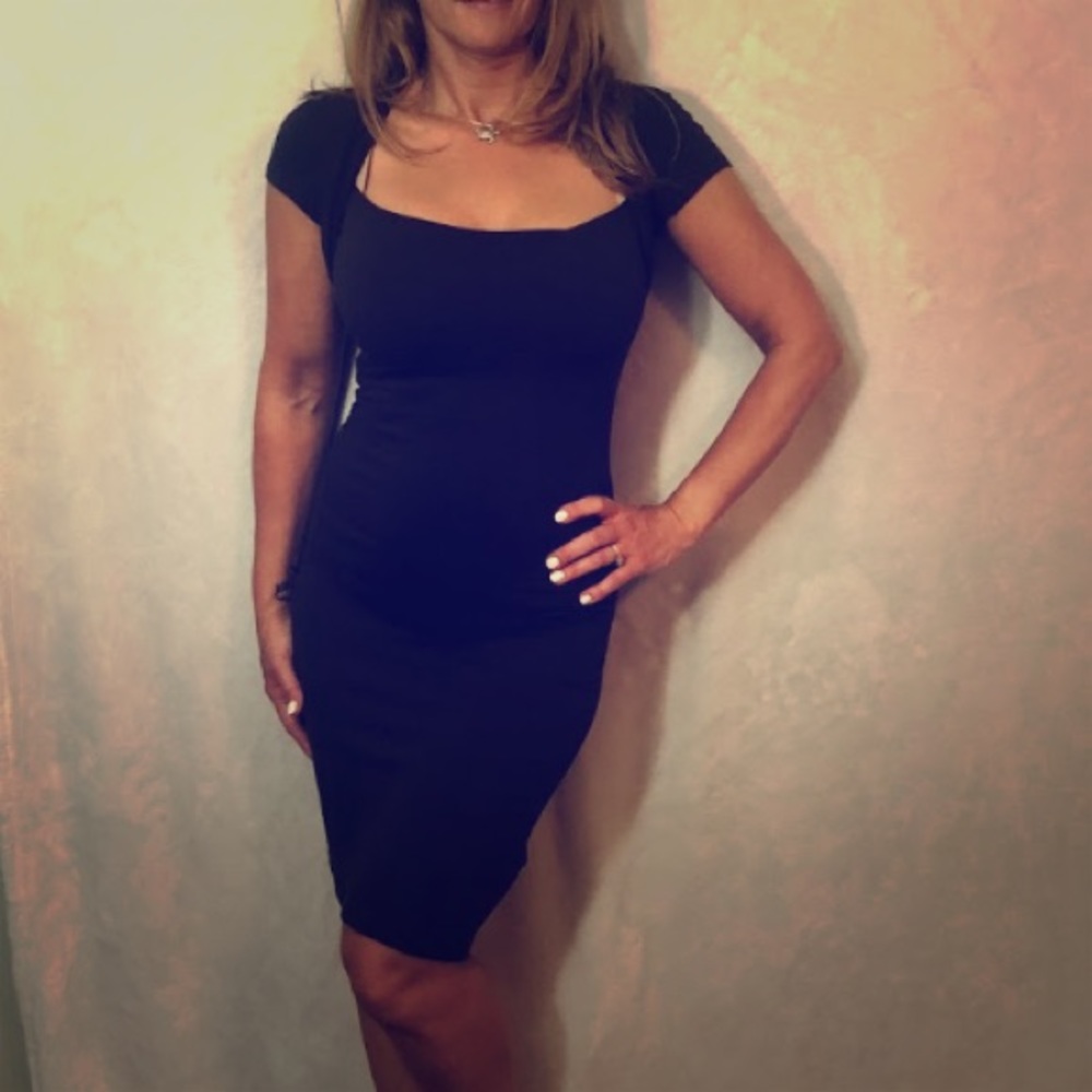 Zara Collection Chocolate Brown Midi